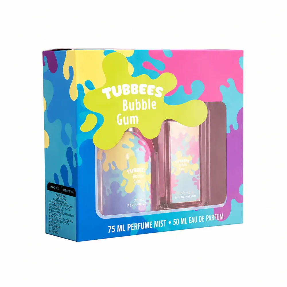 Tubbees Bubble Gum Eau de Parfum uniszex 50 ml + testpermet 75 ml