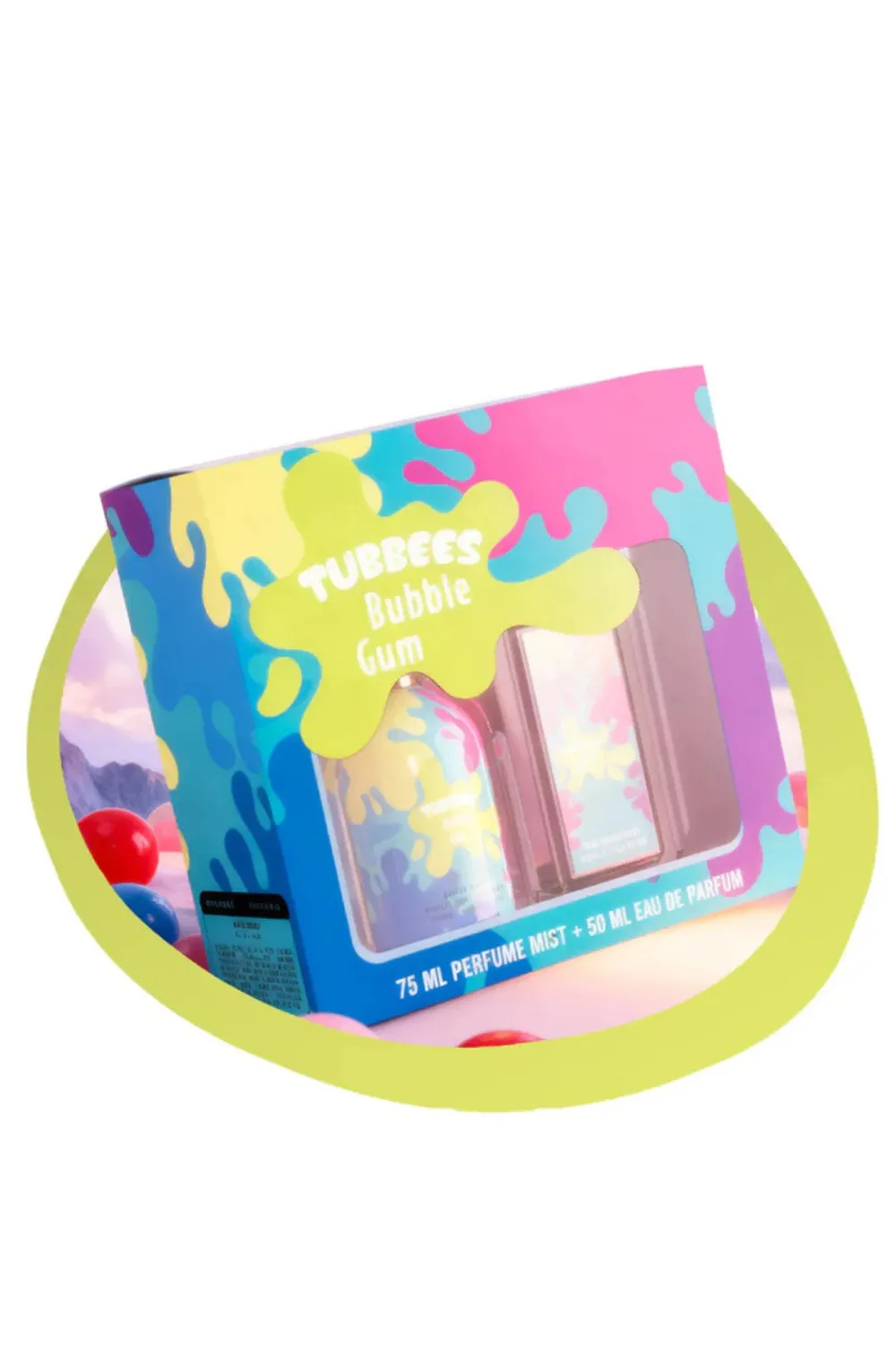 Tubbees Bubble Gum Eau de Parfum uniszex 50 ml + testpermet 75 ml