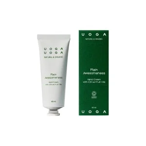 Uoga Uoga Hidratáló kézkrém Plain Awesomeness BIO (40 ml) - friss citrusos illatú