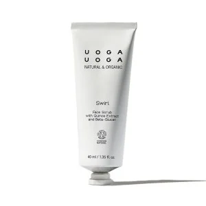 Uoga Uoga Gyengéd arcradír birsalma-kivonattal Swirl (40 ml) - érzékeny bőrre is alkalmas