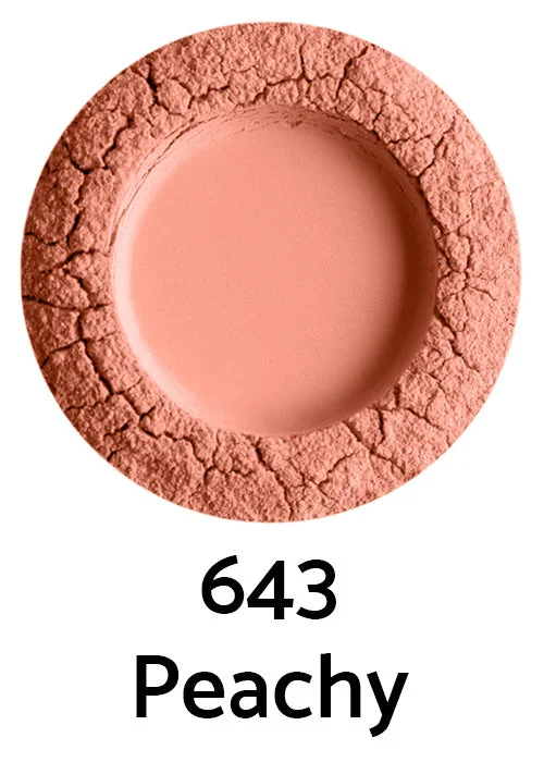 Uoga Uoga Ásványi porállagú pirosító borostyánnal (5 g) 6405 Coral Charm - az orcák természetes kiemelése 3 árnyalatban