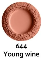 Uoga Uoga Ásványi porállagú pirosító borostyánnal (5 g) 6405 Coral Charm - az orcák természetes kiemelése 3 árnyalatban