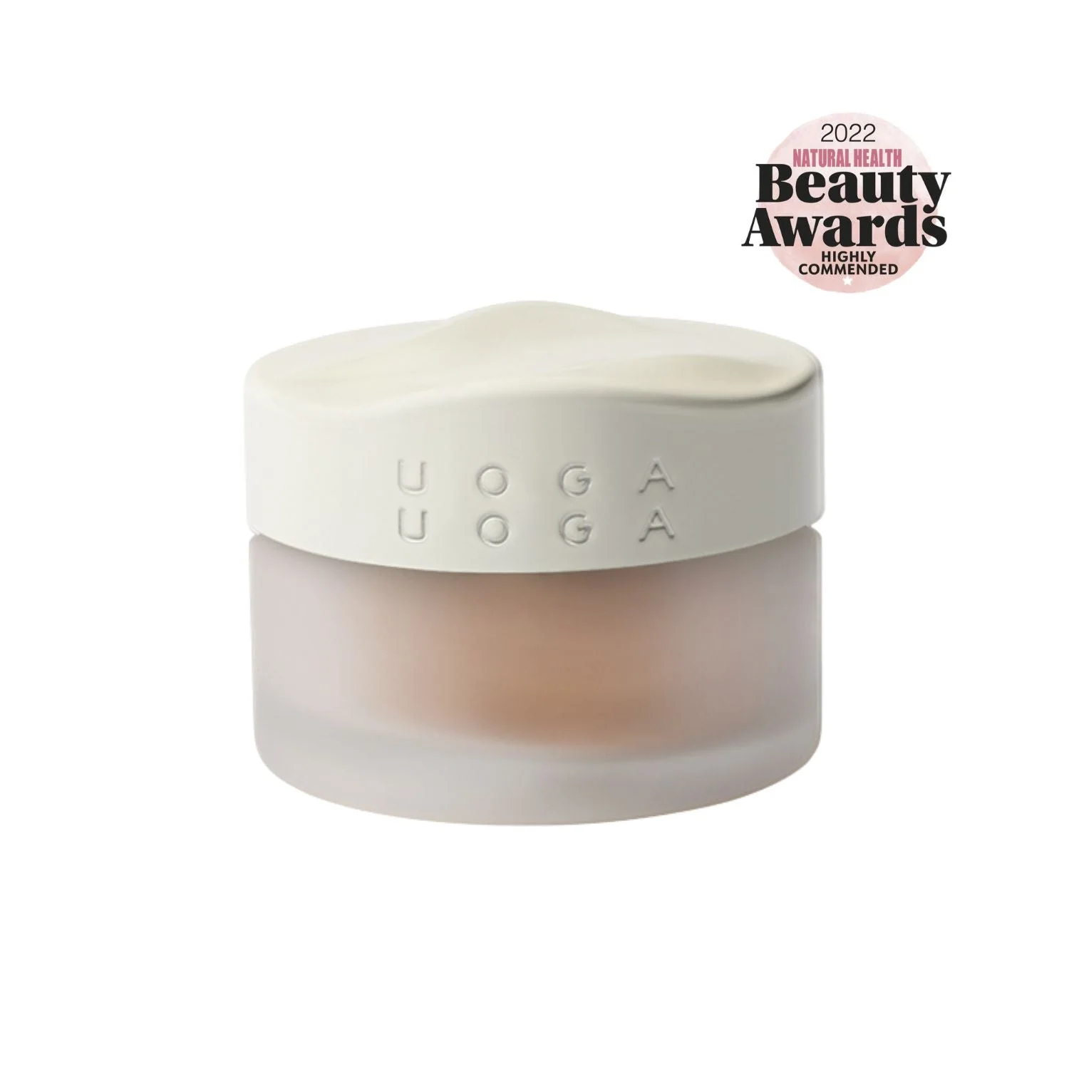 Uoga Uoga Ásványi púderalapozó borostyánnal (10 g) 632 Bubbles - könnyű, természetes, SPF 15