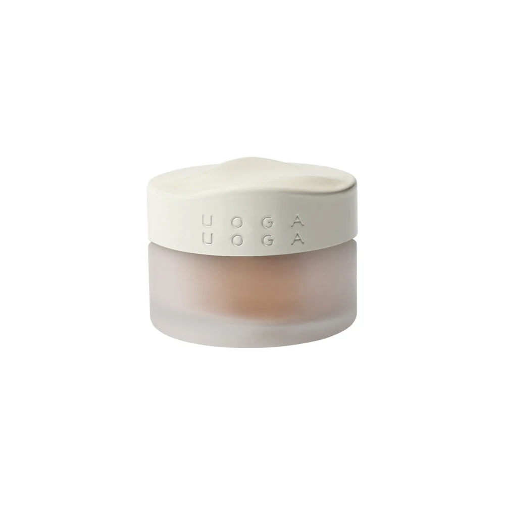 Uoga Uoga Ásványi poralapozó borostyánnal (10 g) 637 Amber Sand - könnyű, természetes, SPF 15