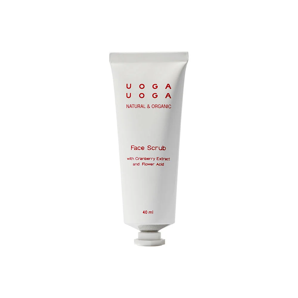 Uoga Uoga Regeneráló arcradír vörösáfonyával (40 ml) - simább és ragyogóbb bőrért