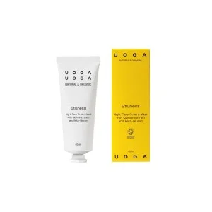 Uoga Uoga Tápláló éjszakai arcmaszk Stillness BIO (40 ml) - intenzív hidratáló hatással