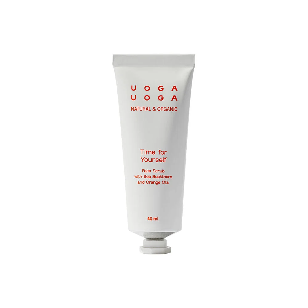 Uoga Uoga Tápláló arcradír Time for Yourself homoktövissel (40 ml) - édesnarancsolajjal