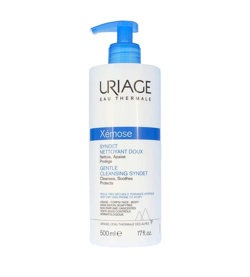 Xémose Gentle Cleansing Syndet kíméletes tisztító gélkrém száraz és atópiás bőrre 500 ml