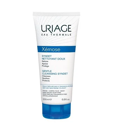 Xémose Gentle Cleansing Syndet gyengéd tisztító gélkrém száraz és atópiás bőrre 200 ml