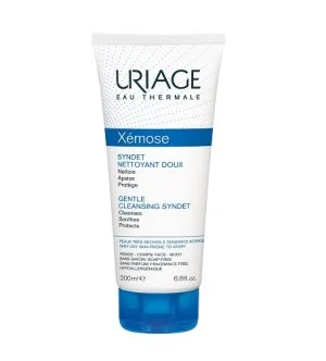 URIAGE Xémose Gentle Cleansing Syndet gyengéd tisztító gélkrém száraz és atópiás bőrre