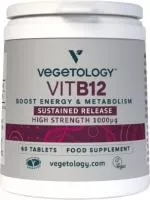 Vegetology Vegetology B12-vitamin 1000µg (cianokobalamin) fokozatos felszabadulás 60 tabletta