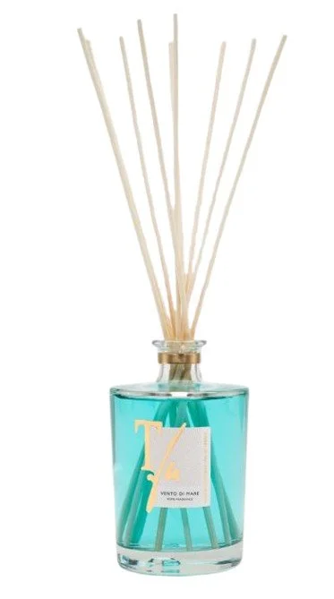 DI MARE Pálcikás lakásillatosító 500 ml - TFU (10 db 36 cm-es természetes bambuszpálcikát tartalmaz)