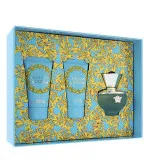 Dylan Turquoise ajándékszett nőknek: toalettvíz 50 ml + tusfürdő 50 ml + testápoló 50 ml 50 ml + sprchový gel 50 ml + tělové mléko 50 ml
