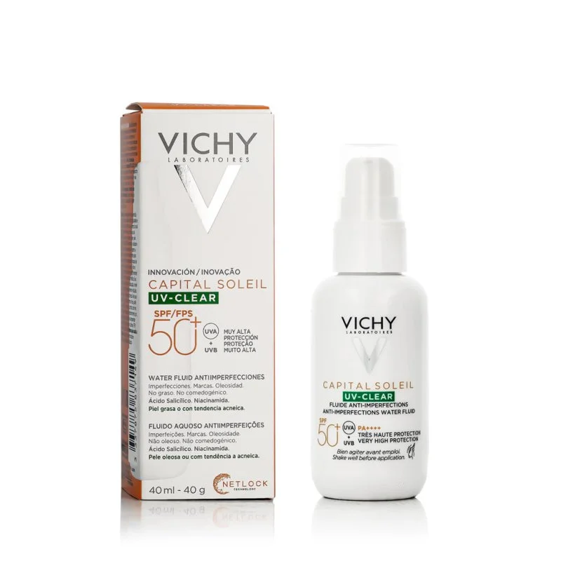 Capital Soleil UV-CLEAR bőrhibák elleni fluid SPF 50+ 40 ml