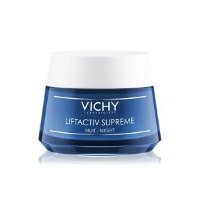 Vichy Liftactiv Supreme éjszakai feszesítő és ránctalanító krém liftinghatással