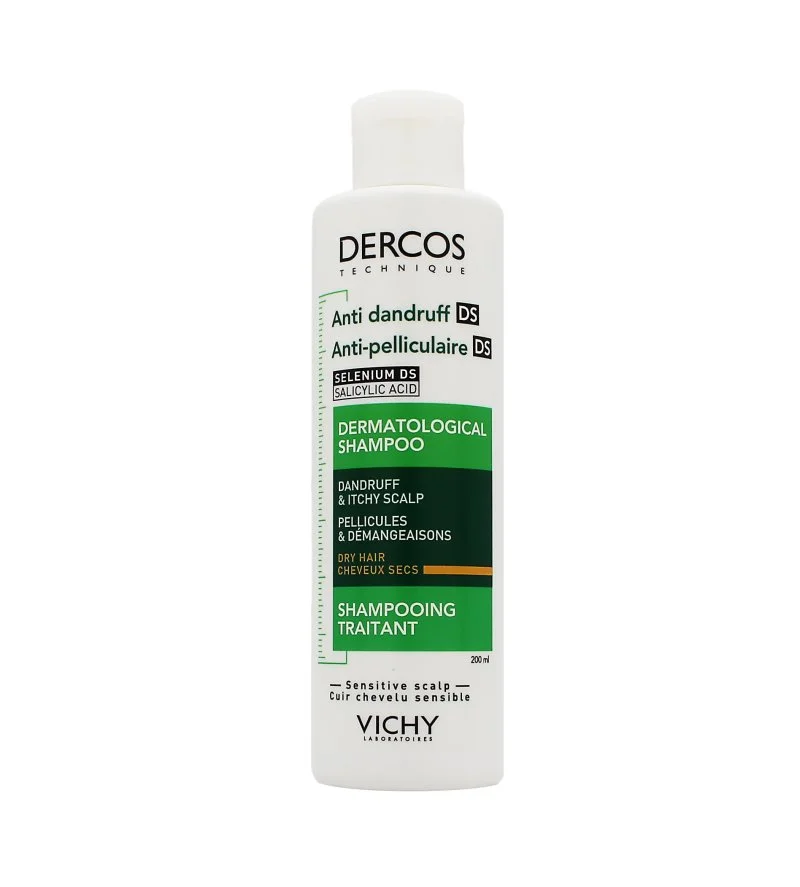 Dercos Anti-Dandruff korpásodás elleni sampon száraz hajra 200 ml