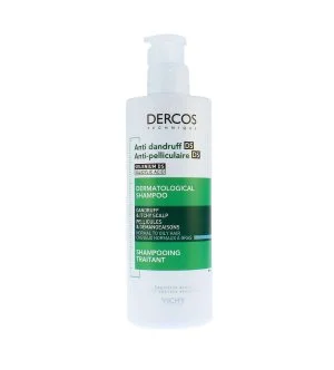 Vichy Dercos Anti-Dandruff korpásodás elleni sampon normál és zsíros hajra
