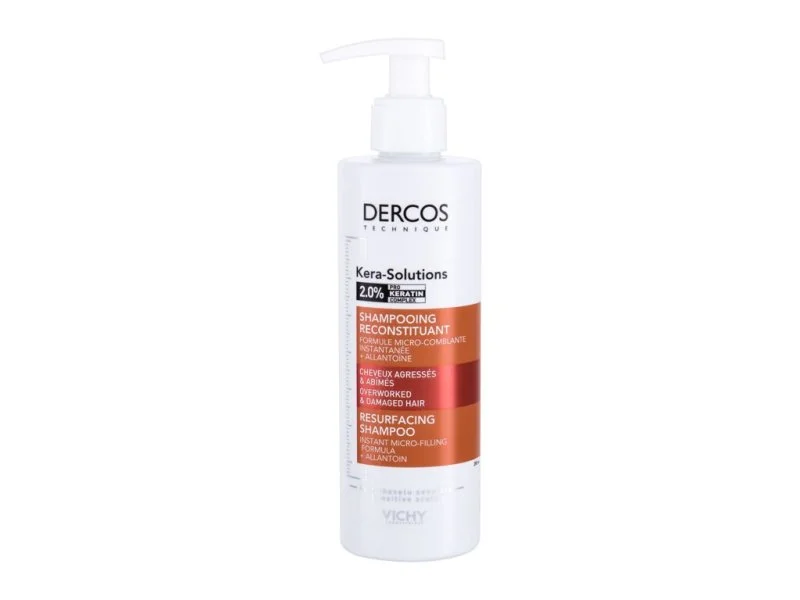Dercos Kera-Solutions sampon száraz és károsodott hajra 250 ml