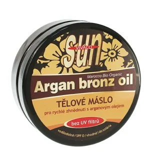 Vivaco SUN Argan Bronz Oil napozóvaj bio argánolajjal UV-szűrők nélkül