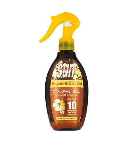 SUN Argan Oil napozóolaj argánolajjal SPF 10 200 ml