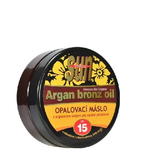 SUN Argan Bronz Oil napozóvaj bio argánolajjal SPF 15 200 ml