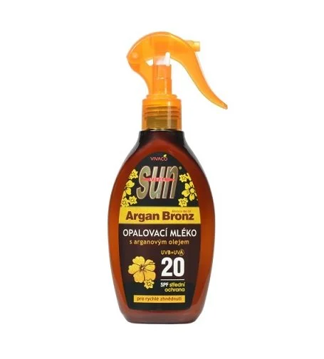 Sun Argan Bronz naptej argánolajjal SPF 20 200 ml
