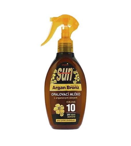 Sun Argan Bronz naptej argánolajos SPF 10 200 ml