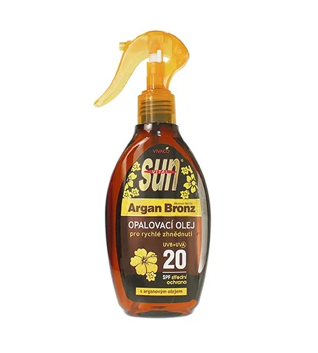 SUN Argan Oil napozóolaj argánolajjal SPF 20 200 ml
