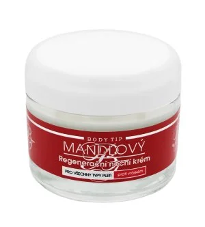 Vivaco Body Tip Éjszakai arckrém mandulaolajjal