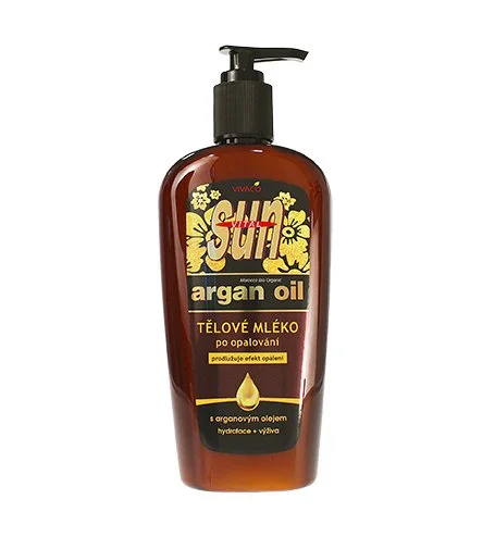 SUN Argan Oil napozás utáni testápoló bio argánolajjal 300 ml