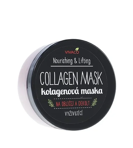Tápláló és lifting hatású kollagénmaszk arcra és dekoltázsra 100 ml