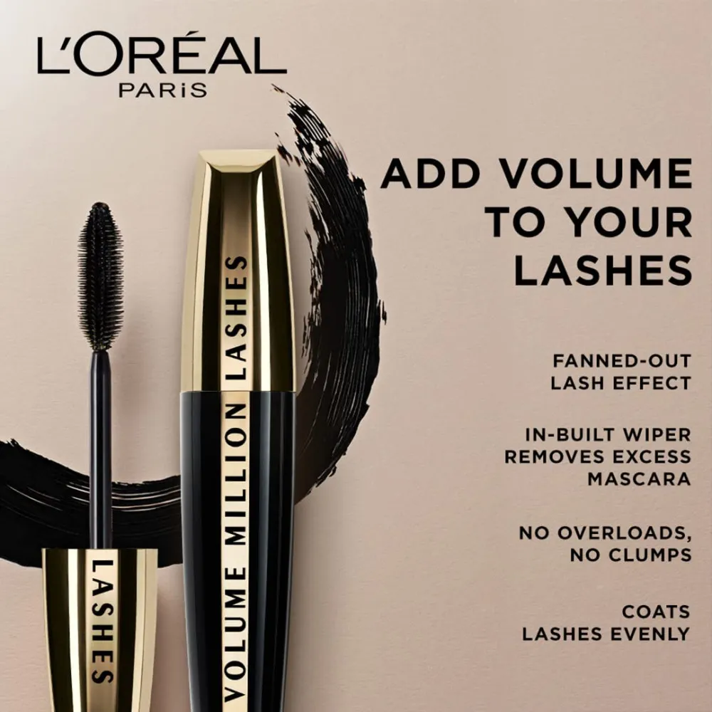 Volume Million Lashes szempillaspirál extrafekete 9 ml