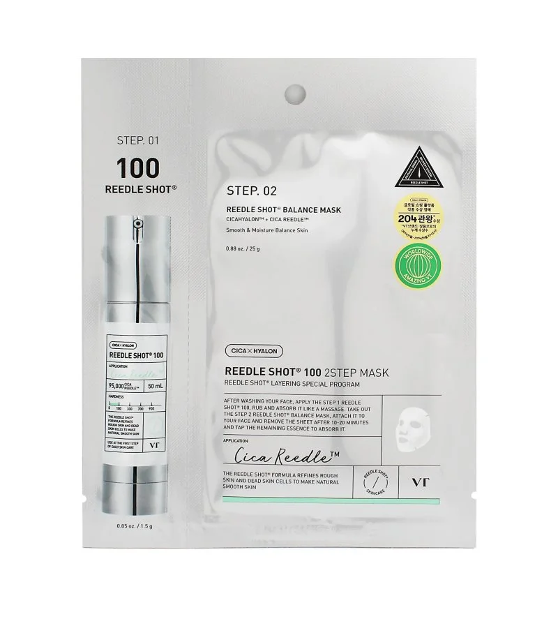 Reedle Shot 100 2 Step Mask feszesítő fátyolmaszk 1,5+25 g