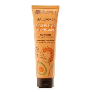 laSaponaria Tápláló kondicionáló napraforgóval és avokádóval száraz és sérült hajra - 150 ml
