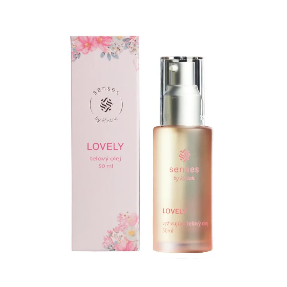 Kvitok Tápláló testápoló olaj SENSES - Lovely 50 ml