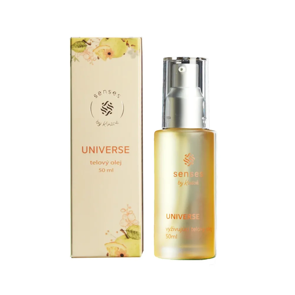 Kvitok Tápláló testápoló olaj SENSES - Universe 50 ml