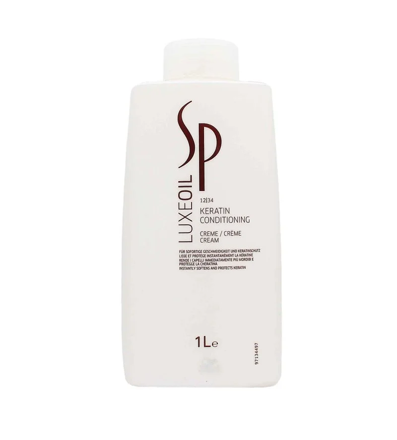 Professionals SP Luxeoil Keratin Conditioning Cream keratinos kondicionáló károsodott hajra 1000 ml