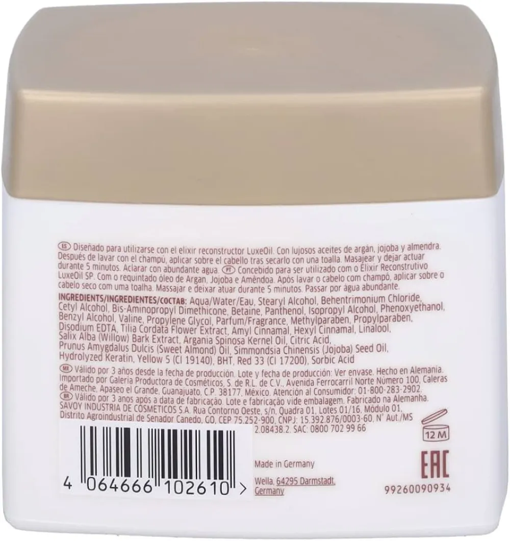 Professionals SP LuxeOil Keratin Restore Mask tápláló hajmaszk 400 ml