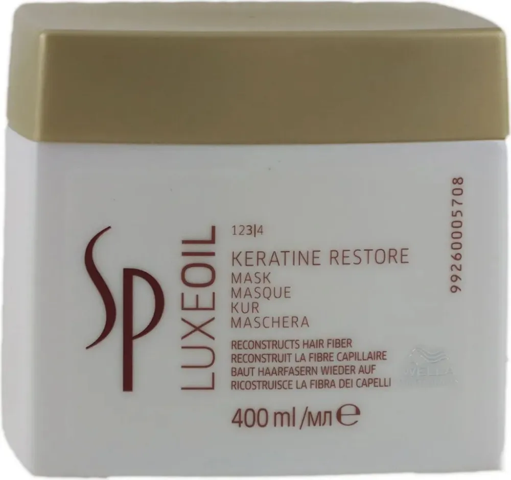 Professionals SP LuxeOil Keratin Restore Mask tápláló hajmaszk 400 ml