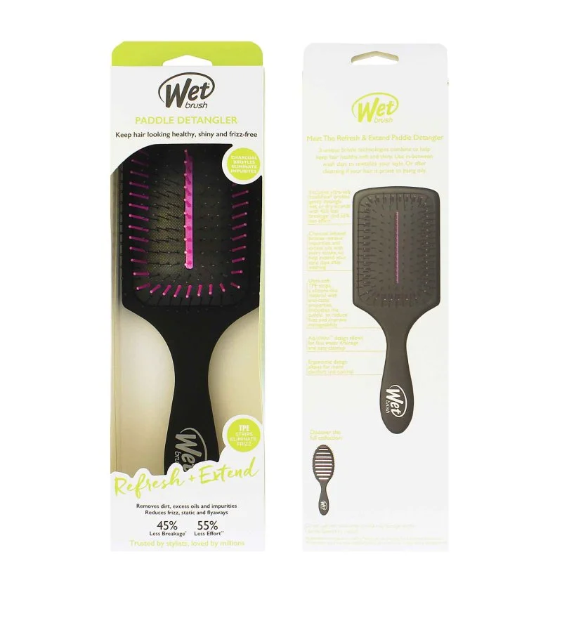 Refresh + Extend Paddle Detangler hajkefe Fekete