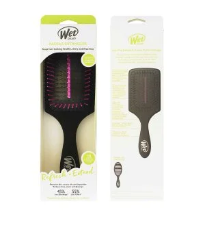 Wet Brush Refresh + Extend Paddle Detangler hajkefe Fekete