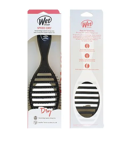 Speed Dry hajkefe Black
