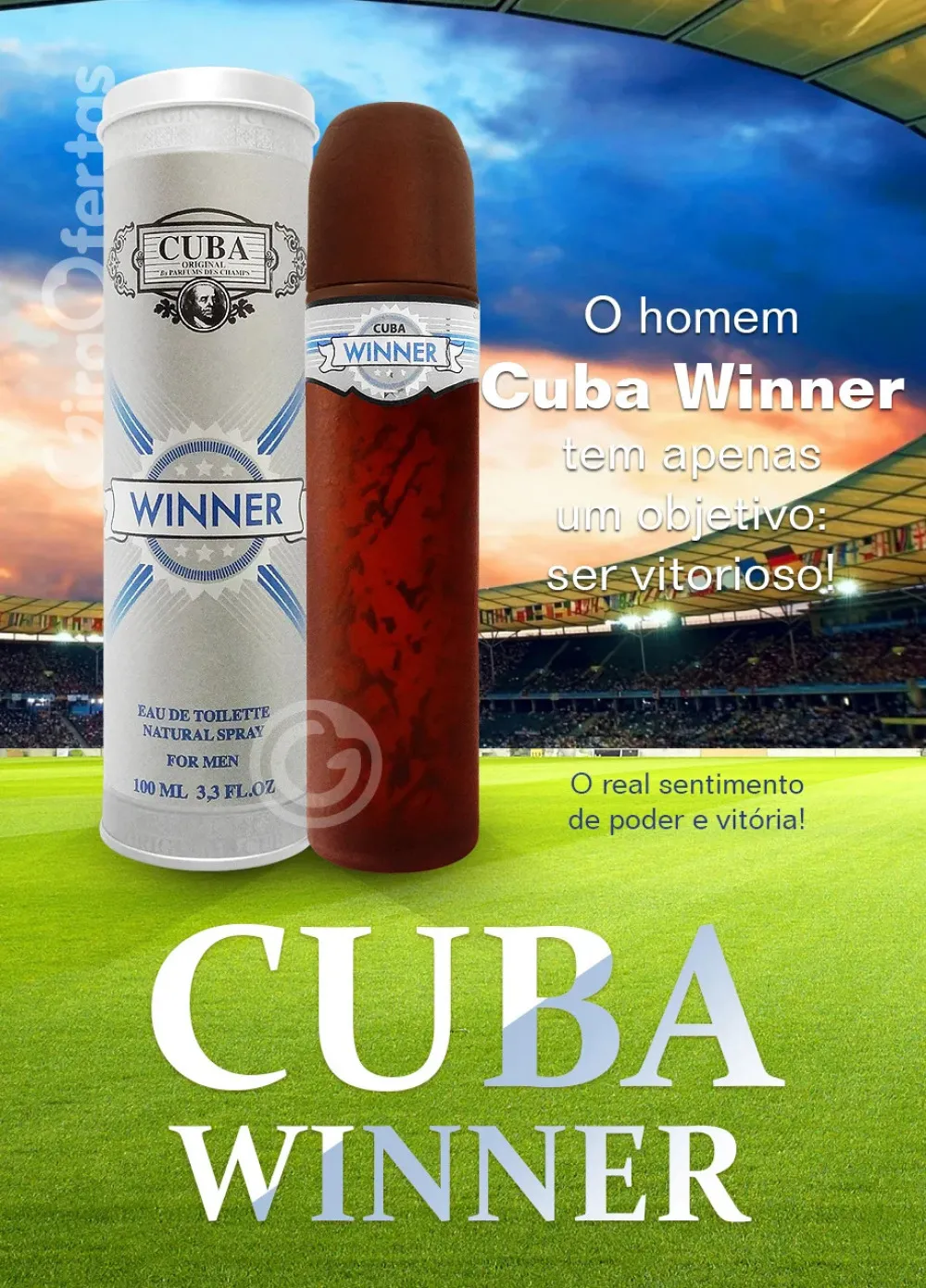 Winner eau de toilette férfiaknak 100 ml