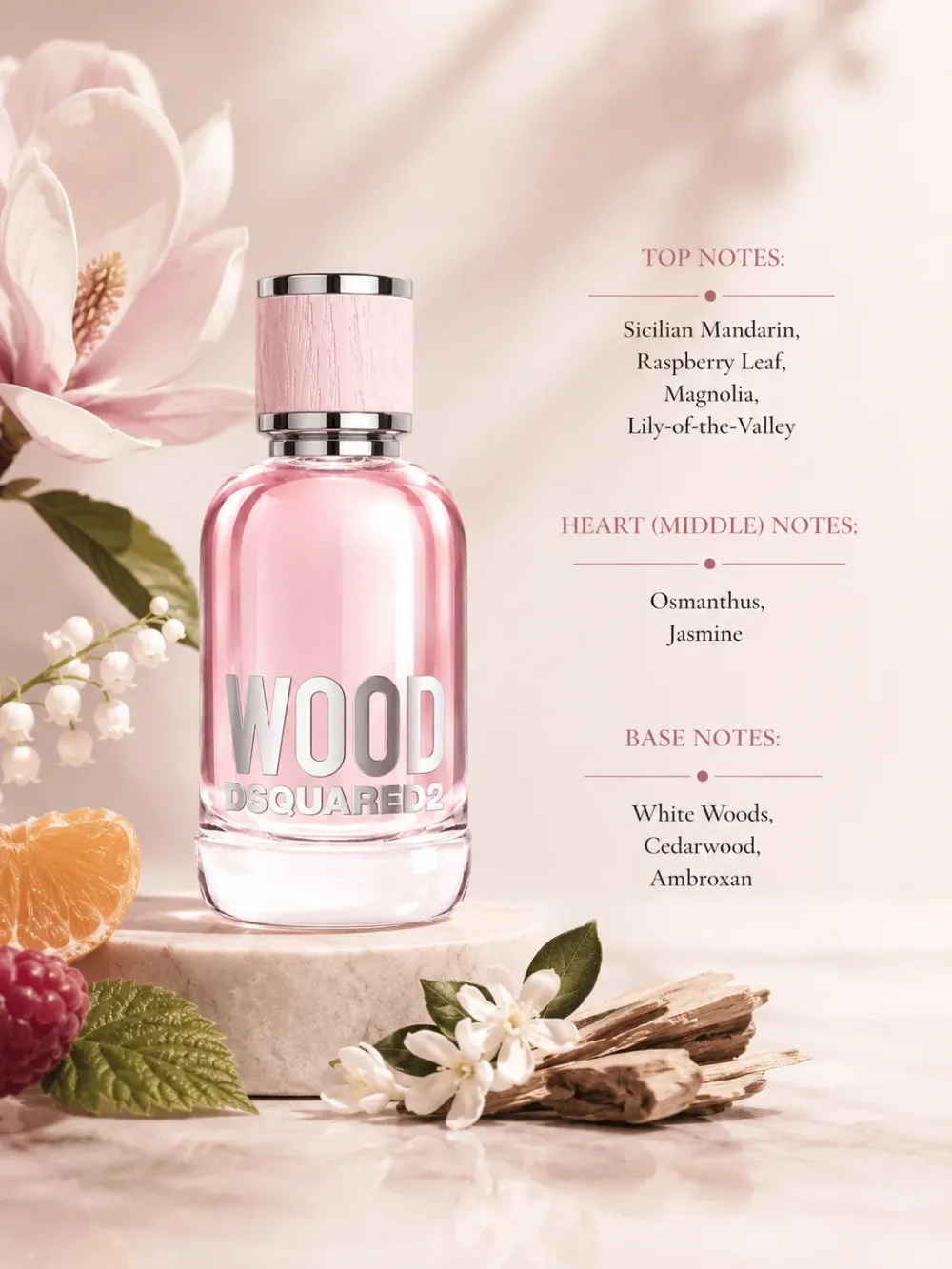 Wood for Her eau de toilette nőknek 30 ml