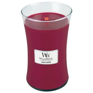 WoodWick WoodWick Black Cherry vonná svíčka s dřevěným knotem pro ženy