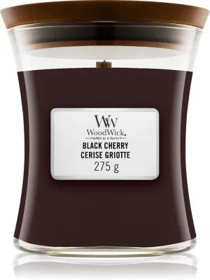 WoodWick WoodWick Black Cherry vonná svíčka s dřevěným knotem pro ženy