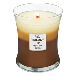 WoodWick Café Sweets vonná svíčka s dřevěným knotem pro ženy