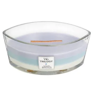 WoodWick WoodWick Calming Retreat vonná svíčka s dřevěným knotem pro ženy