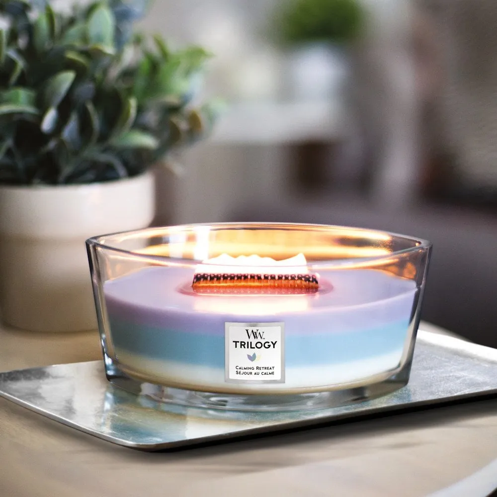 Calming Retreat vonná svíčka s dřevěným knotem pro ženy 453,6 g