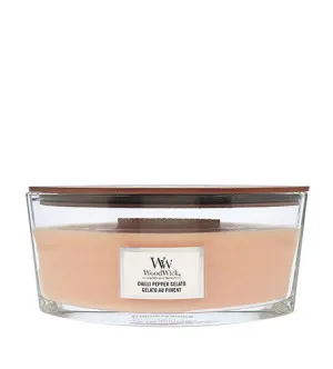 WoodWick WoodWick Chilli Pepper Gelato vonná svíčka s dřevěným knotem pro muže
